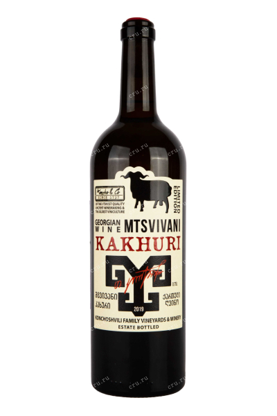 Вино Koncho & Co Mtsvivani Kakhuri 2019 0.75 л