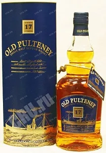 Виски Old Pulteney 17 years  0.7 л