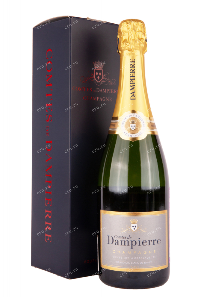 Шампанское Comte Audoin de Dampierre Grande Cuvee with gift box 2016 0.75 л