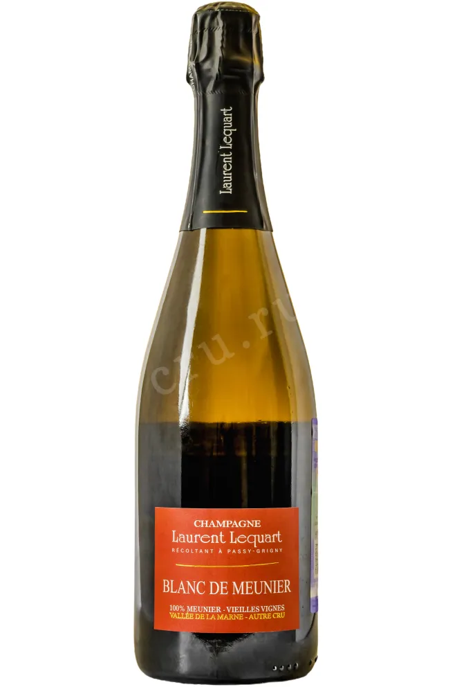Шампанское Laurent Lequart Blanc De Meugnier 2020 0.75 л
