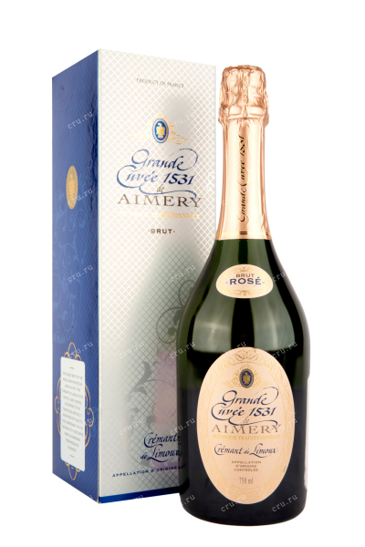 Игристое вино Aimery Sieur D'Arques Grande Cuvee 1531 in gift box  0.75 л