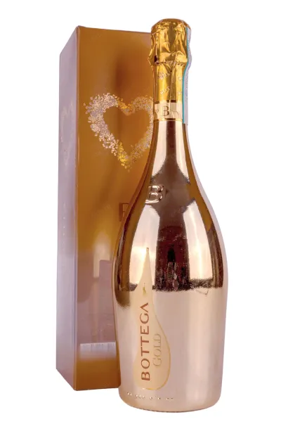 Игристое вино Bottega Gold Prosecco Brut in gift box 2023 0.75 л