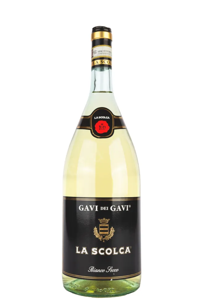 Этикетка Gavi dei Gavi La Scolca gift box 2022 1.5 л