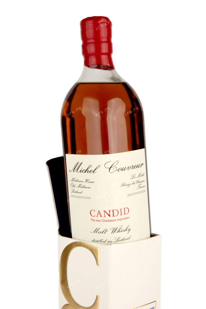 Виски Мишель Куврёр Кандид 0,7 в подарочной коробке