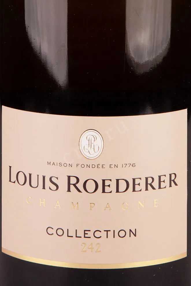Этикетка Louis Roederer Collection "242" 2017 3 л