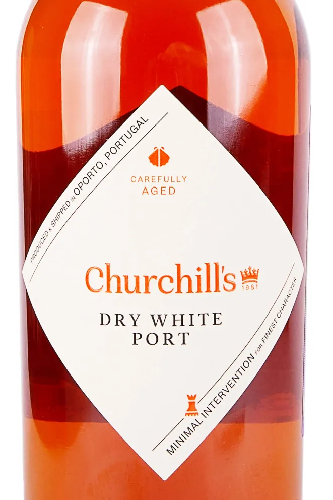 Этикетка Churchills White Port Dry Aperetive 2011 0.75 л