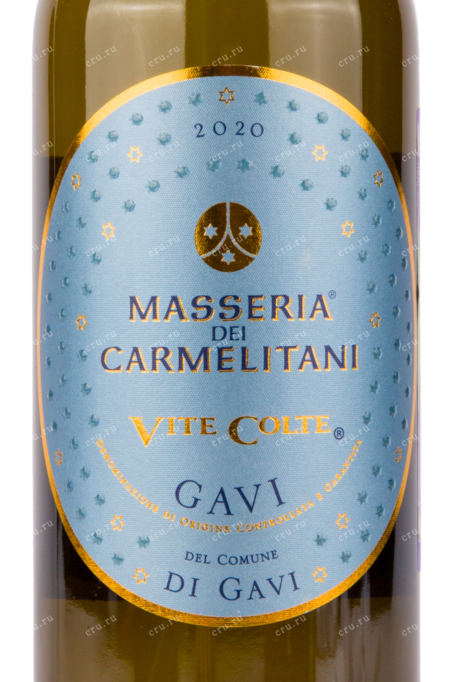 Вино Terre da Vino Masseria dei Carmelitani Gavi di Gavi 2022 0.75 л