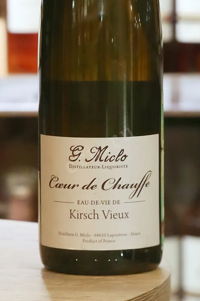 В магазине Крю Профи G.Miclo Coeur de Chauffe Kirsch Vieux 0.7 л