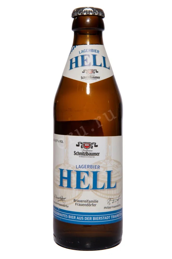Пиво Schnitzlbaumer Lagerbier Hell  0.33 л