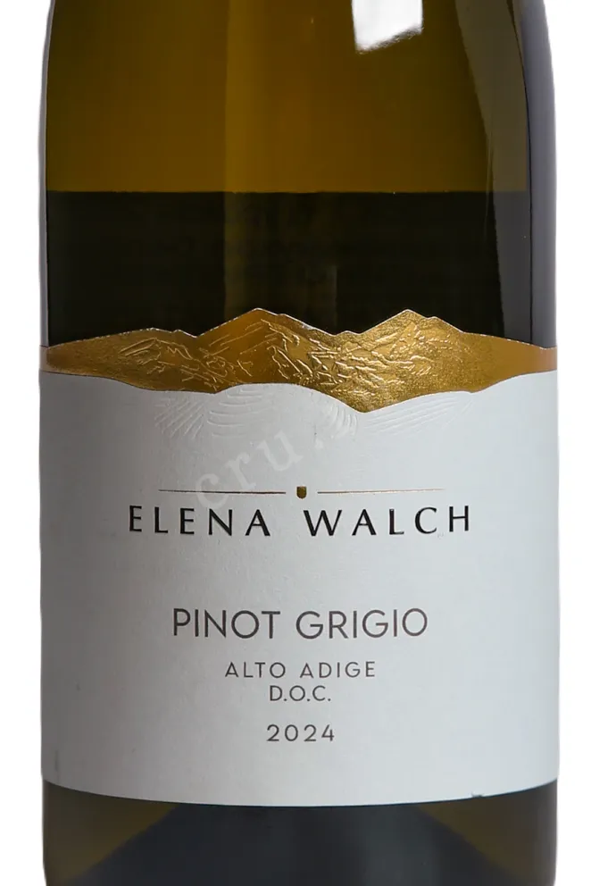 Этикетка Elena Walch Pinot Grigio Alto Adige DOC 2024 0.75 л