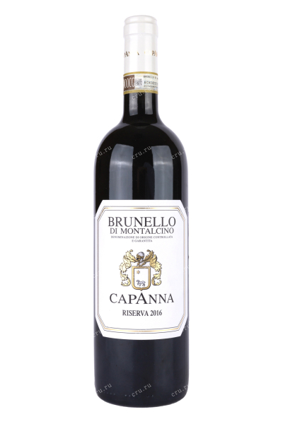 Вино Capanna Brunello di Montalcino Riserva 2016 0.75 л