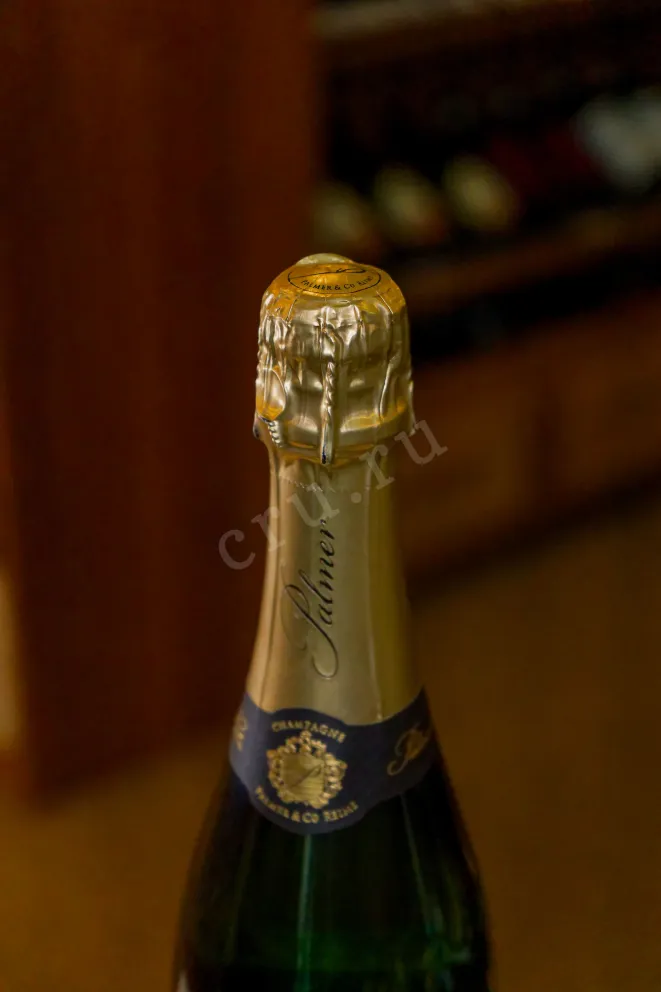 Пробка Champagne Palmer & Co Brut Reserve gift box 0.75 л