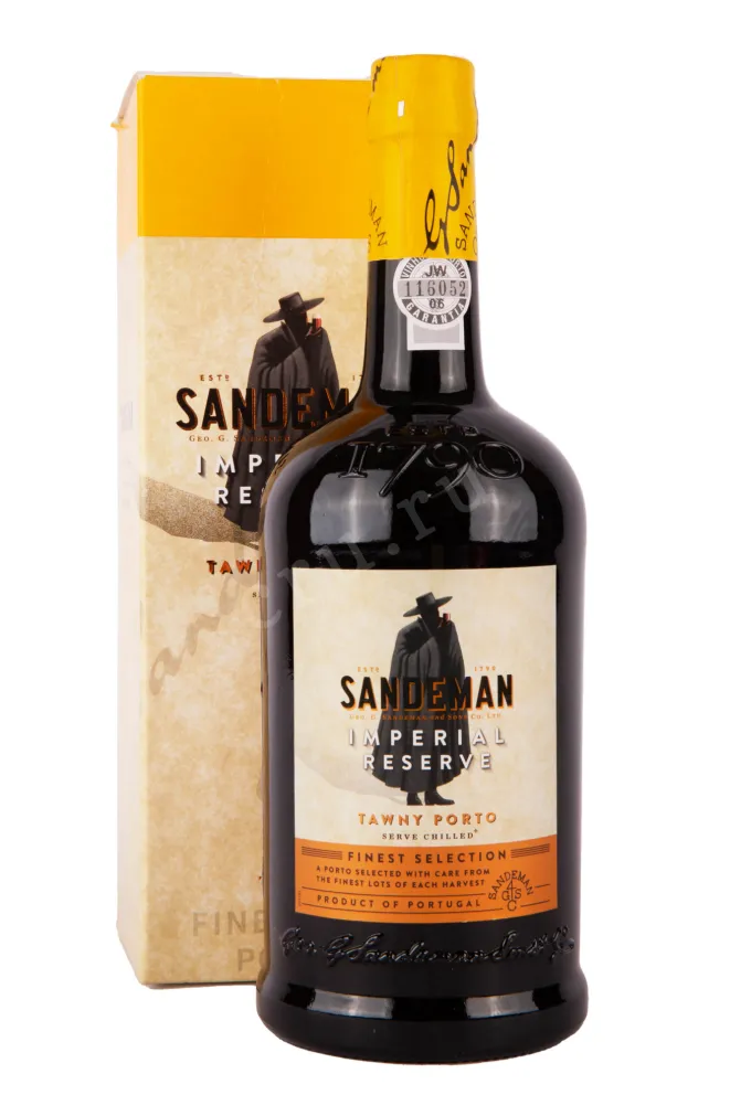 Портвейн Sandeman Imperial Reserve Porto gift box 2014 0.7 л