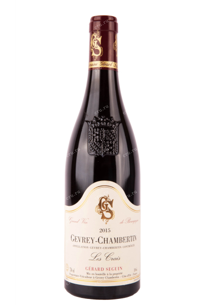 Вино Gеrard Seguin Gevrey-Chambertin Les Crais 2015 0.75 л