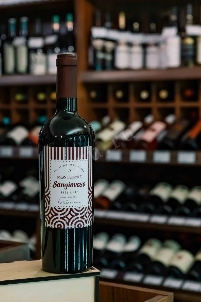 В магазине Крю Профи Montefiore Sangiovese Puglia IGT 2024 0.75 л