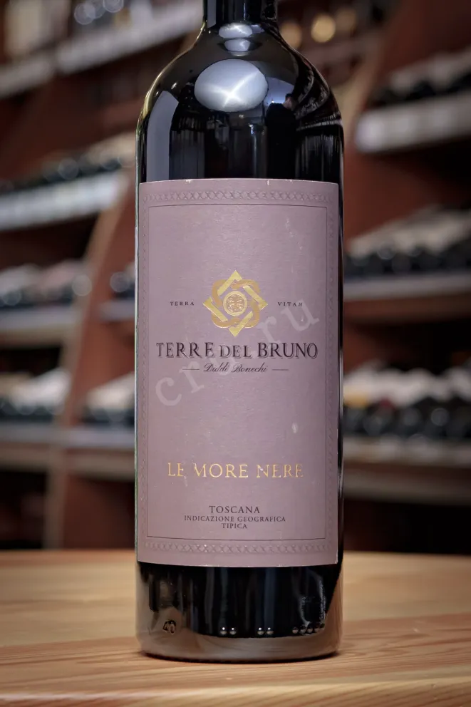 В магазине Крю Профи Terre del Bruno Le More Nere Toscana IGT 2021 0.75 л