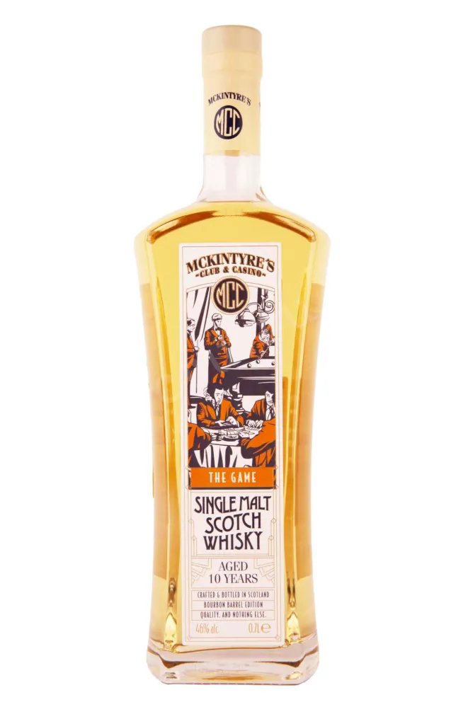 Виски Mckintyres the Game 10 years Bourbon Barrel Edition  0.7 л