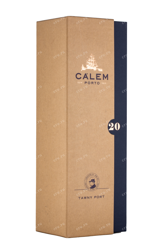 Подарочная коробка портвейна Калем Тони 20 лет 0.75 л