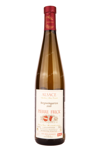Вино Pierre Frick Bergweingarten 2016 0.75 л
