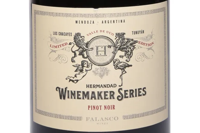 Этикетка Winemakers Series Pinot Noir 2022 0.75 л