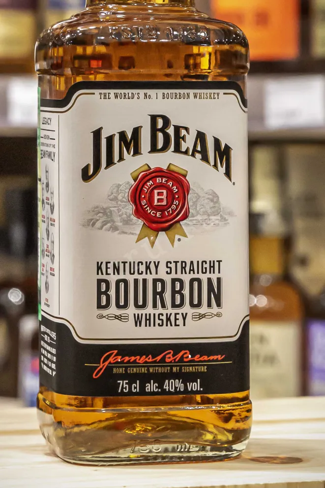 В магазине Крю Профи Jim Beam 0.75 л