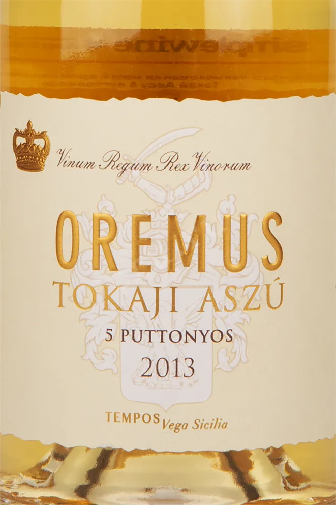 Вино Tokaji Aszu 5 Puttonyos 2013 0.5 л