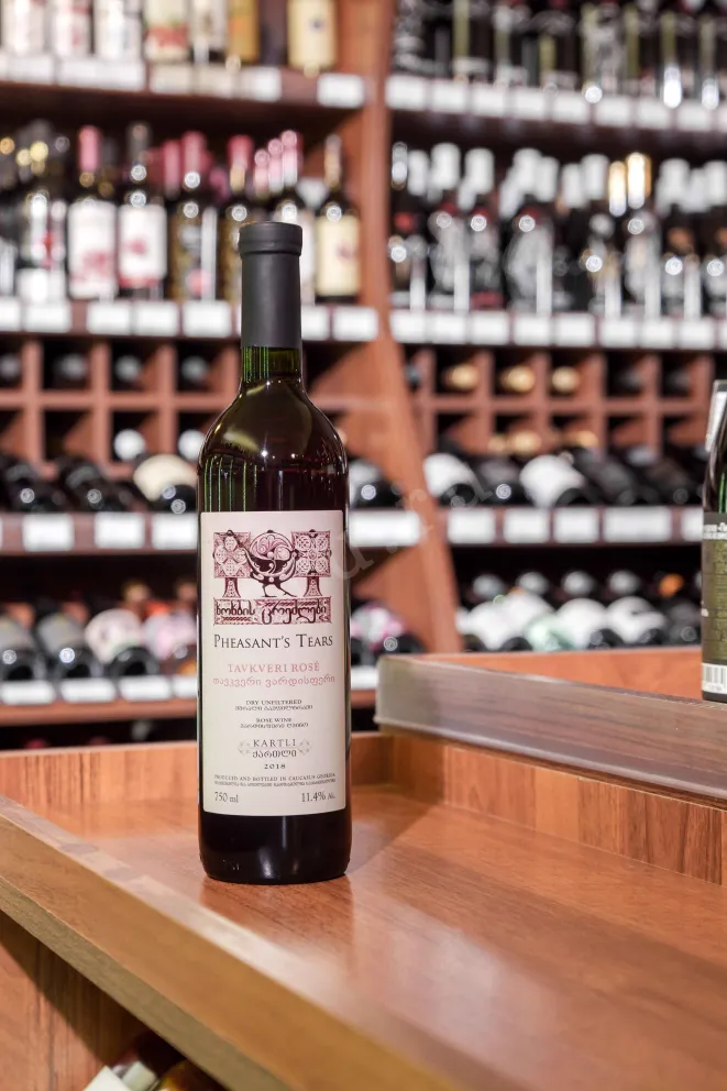 В магазине Крю Профи Pheasant's Tears Tavkveri Rose 2018 0.75 л