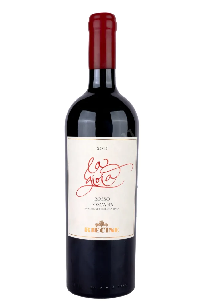 Бутылка La Gioia Riecine wooden box 2017 0.75 л