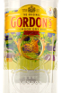 Этикетка Gordons London Dry 0.7 л