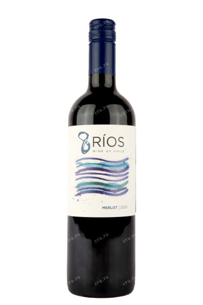 Вино 8 Rios Merlot 2020 0.75 л