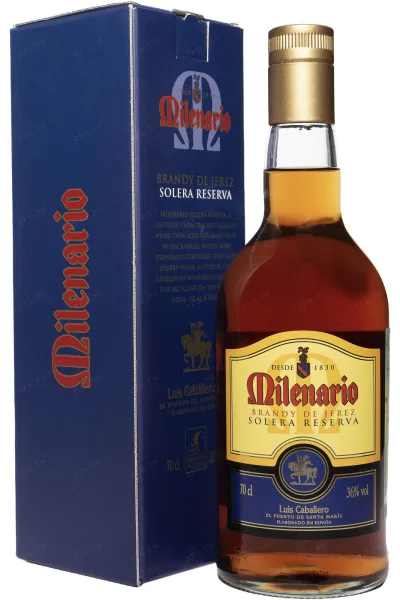 Бренди де Херес Milenario Solera Reserva in gift box  0.7 л
