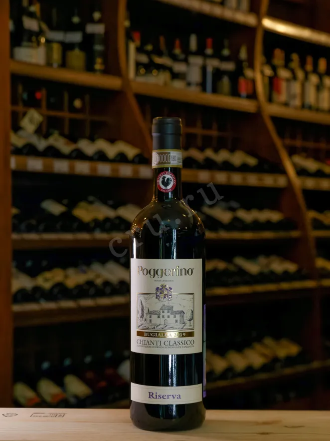 В магазине Крю Профи Poggerino Chianti Classico Riserva Bugialla 2019 0.75 л