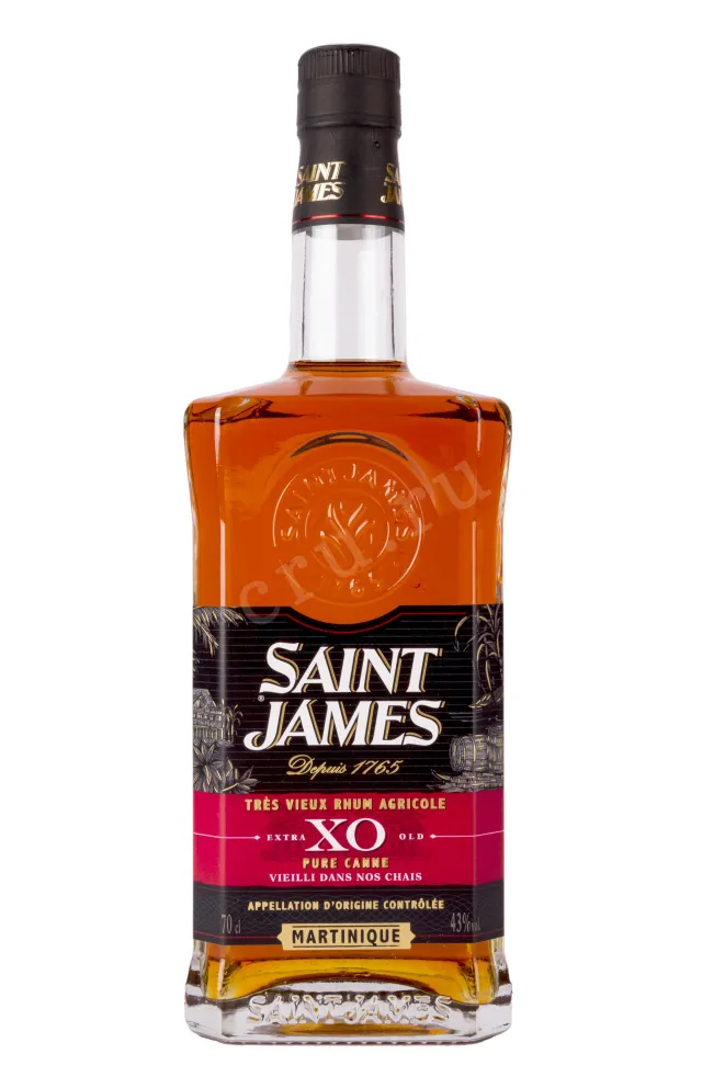Бутылка Saint James Agricole Tre Vieux XO in gift box 0.7 л