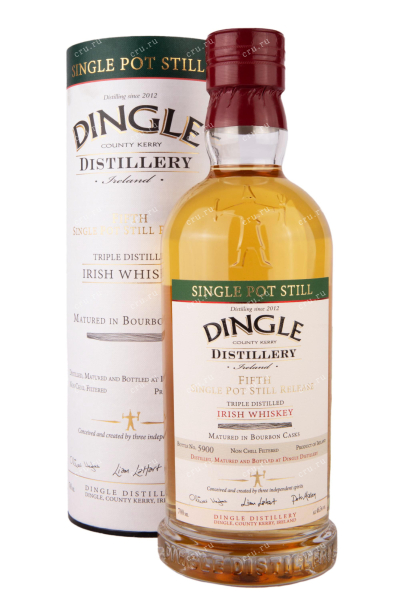 Виски Dingle Single Pot Still Batch 5 6 years in tube  0.7 л