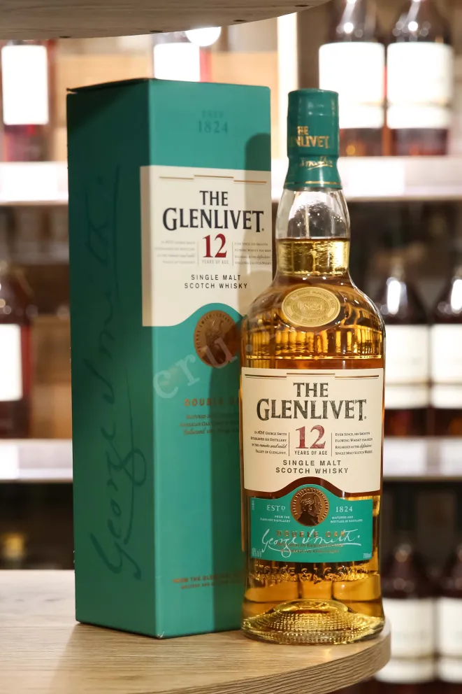 В магазине Крю Профи The Glenlivet 12 years in gift box 0.75 л