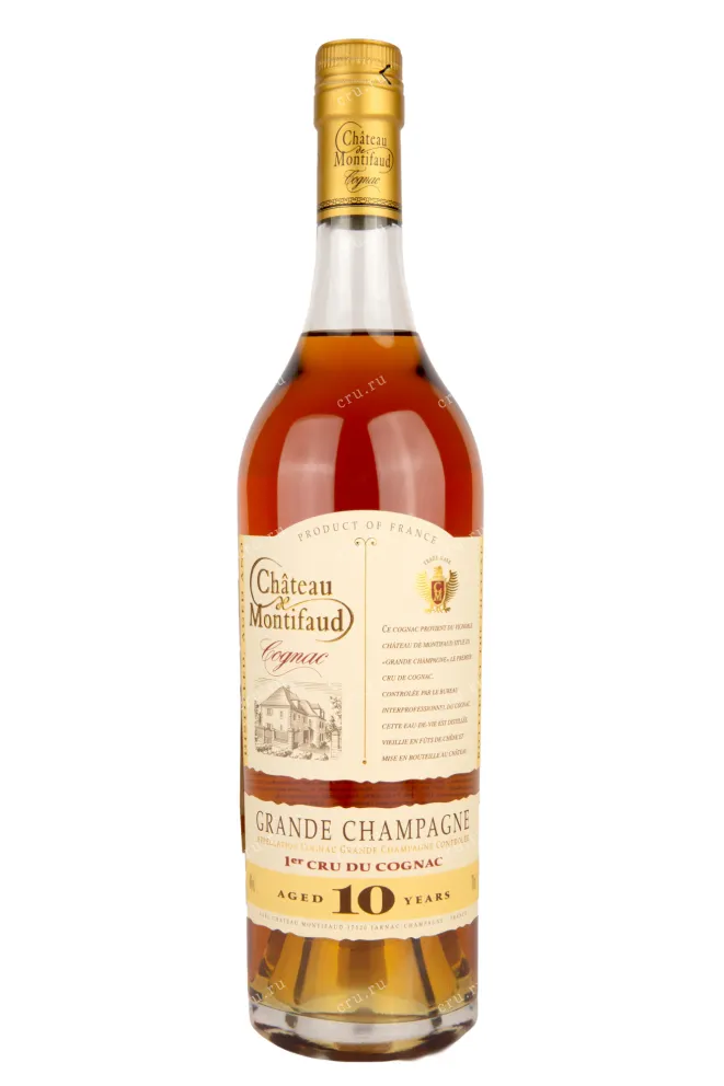Коньяк Chateau de Montifaud 10 Years  0.7 л