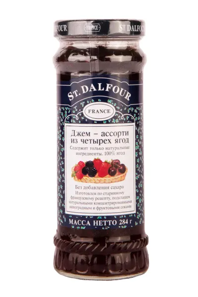 Джем St.Dalfour Ассорти из 4-х ягод 284 g