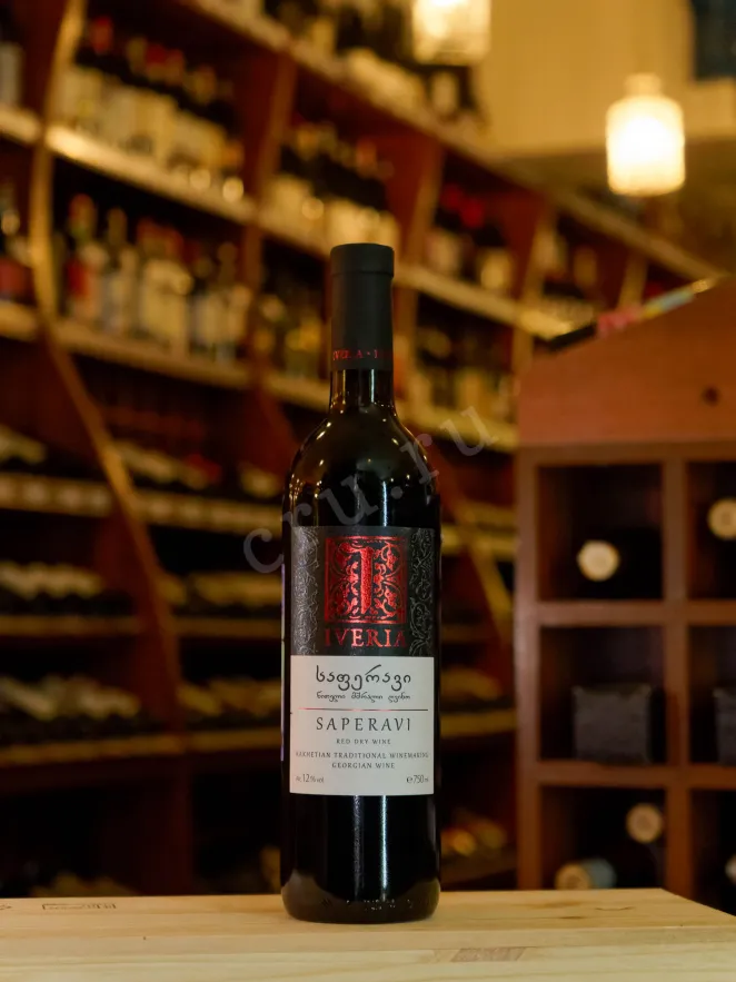 В магазине Крю Профи Iveria Saperavi 2021 0.75 л