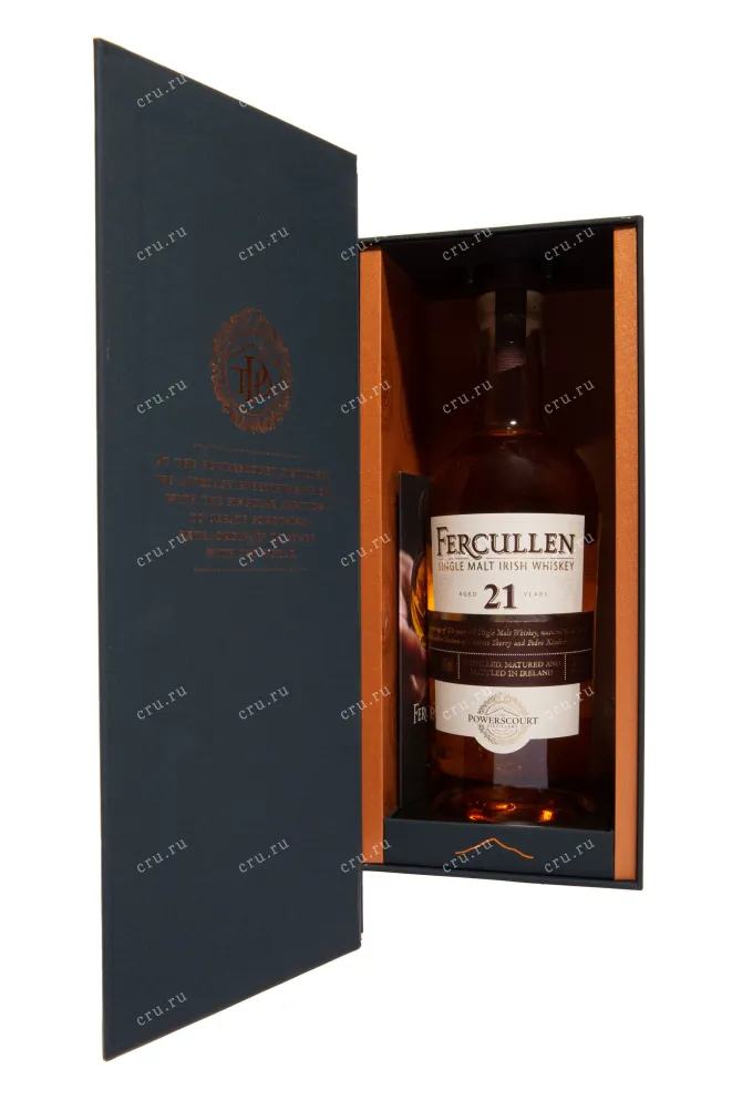 В подарочной коробке Fercullen Single Malt 21 Years Old in gift box 0.7 л
