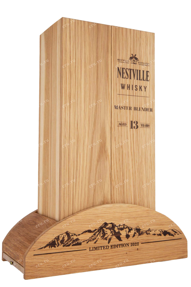 Деревянная коробка Nestville Whisky Master Blended 13 years 0.7 л