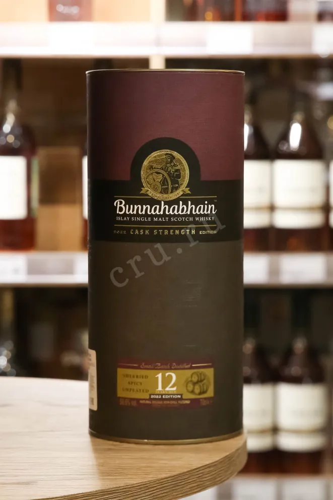 В магазине Крю Профи Bunnahabhain 12 Years Old Cask Strength in tube 0.7 л