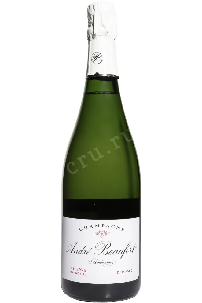Шампанское Andre Beaufort Ambonnay Reserve Grand Cru Demi-Sec 2018 0.75 л