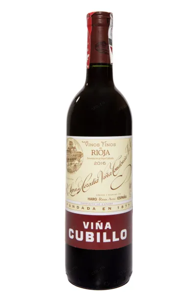 Вино Vina Cubillo Crianza Rioja DOC 2016 0.75 л