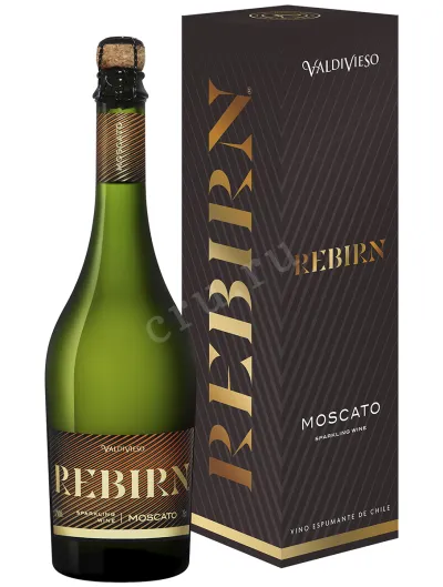 Игристое вино Rebirn Moscato in gift box 2023 0.75 л