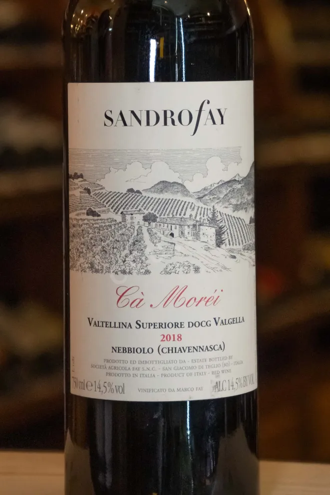 В магазине Крю Профи Sandro Fay Ca Morei Valtellina Superiore 2018 0.75 л