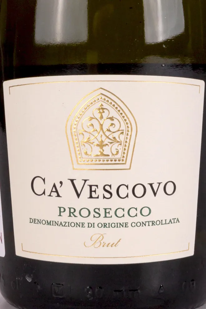 Этикетка Ca Vescovo Prosecco 0.75 л