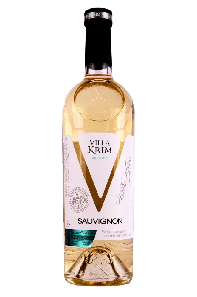 Вино Вилла Крым Совиньон 2022 0.75 л