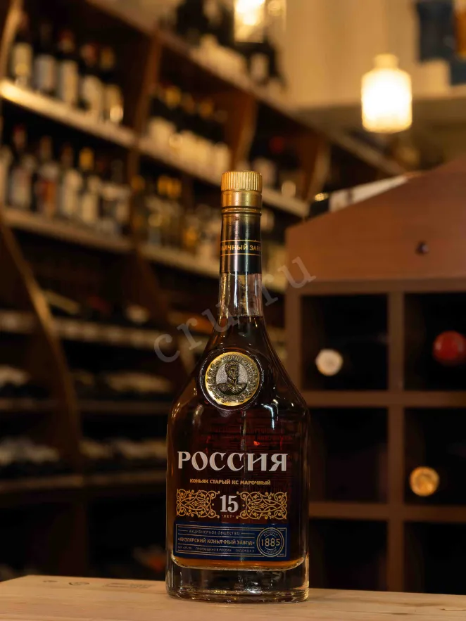 В магазине Крю Профи Rossiya 15 years gift box 0.5 л
