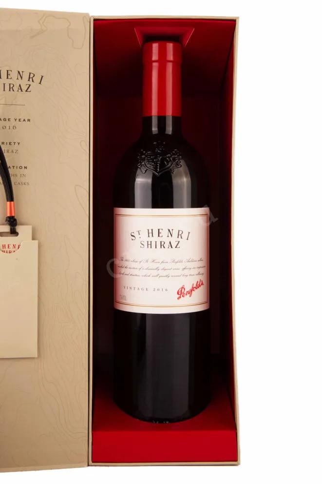 В подарочной коробке Penfolds St Henri Shiraz in gift box 2016 0.75 л