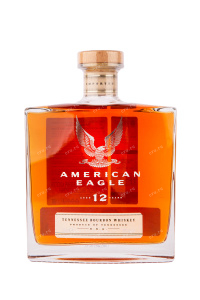 Виски Tennessee Bourbon American Eagle 12 years  0.7 л